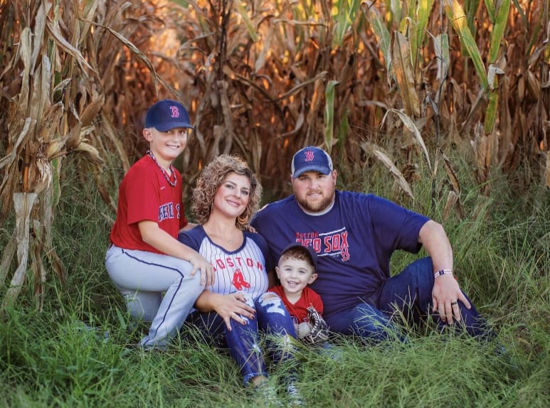 Amanda and family