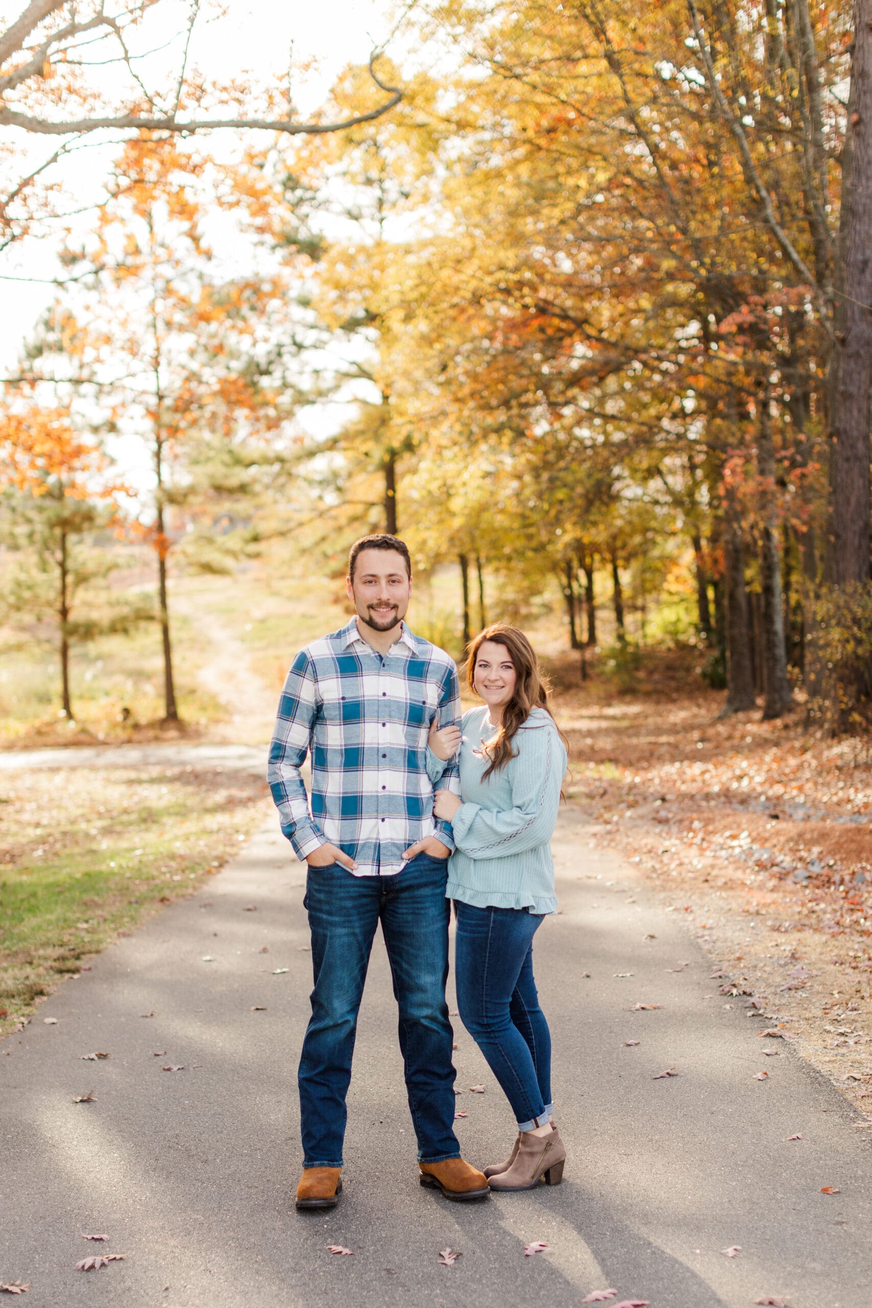 Dare with her husband
